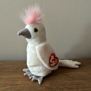 RARE 🦜 Kuku the Cockatoo Beanie Baby